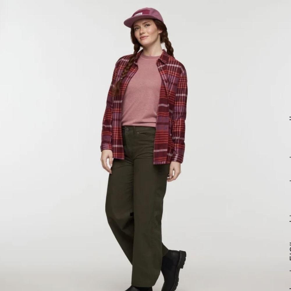 NWT Cotopaxi Quedo Flannel Shirt-Fjord Plaid